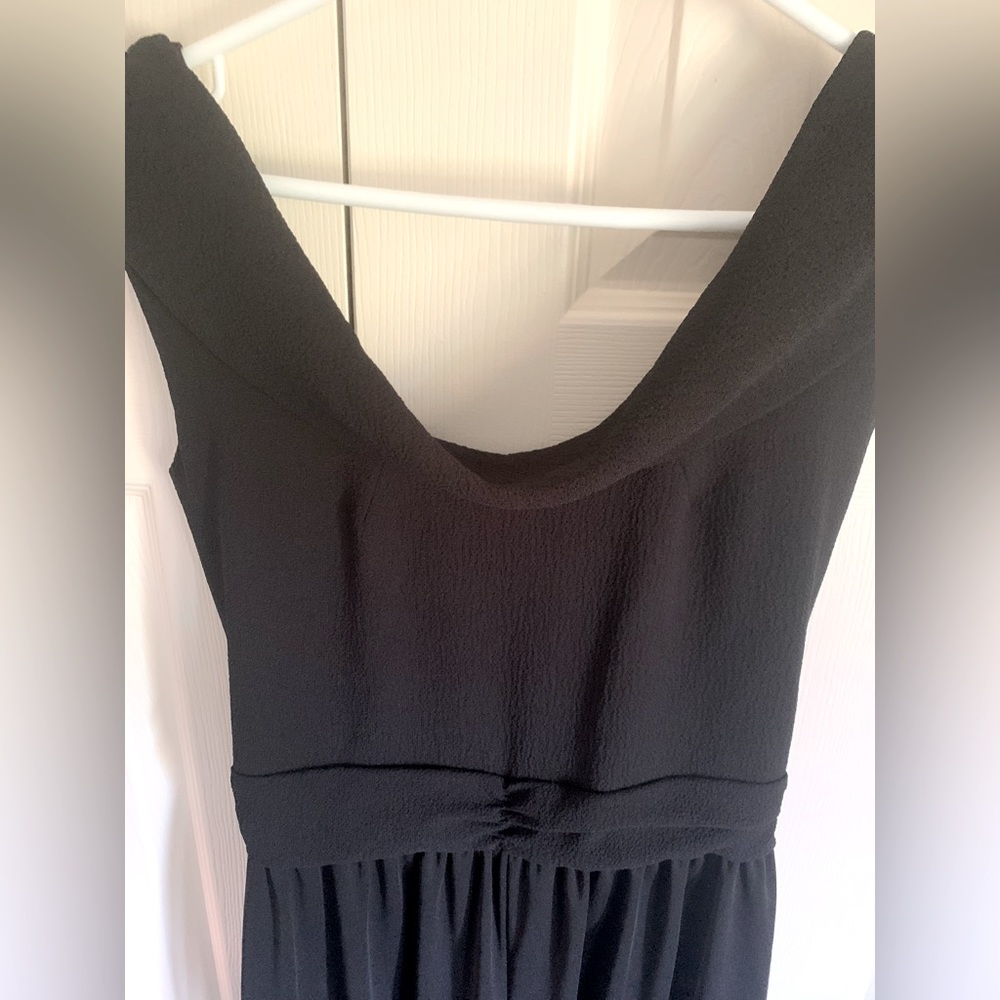 H&M Black sleeveless cowl neck wide legged jumpsuit-Size 6-NWOT - Picture 5 of 7